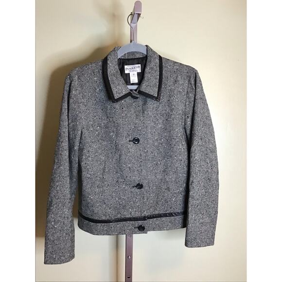 Pendleton Women  Vintage Tweed Blazer Sz 12 Run small 8/10 - Picture 5 of 10